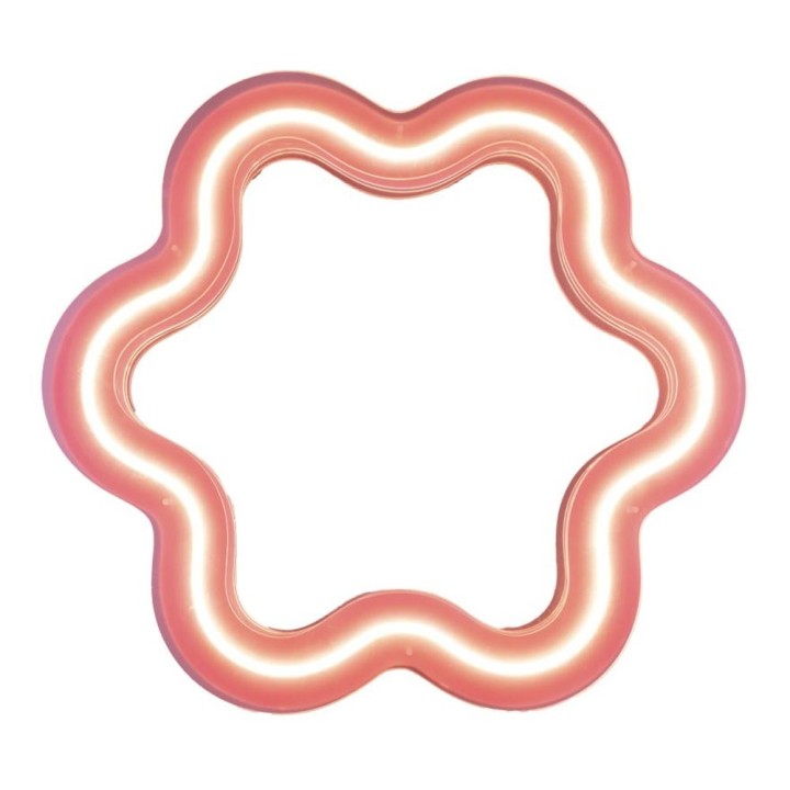 Seletti Supercurve Mirror Flower 118,5 × 108 cm