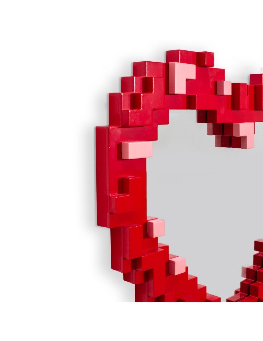 Specchio Pixel – Heart | Seletti
