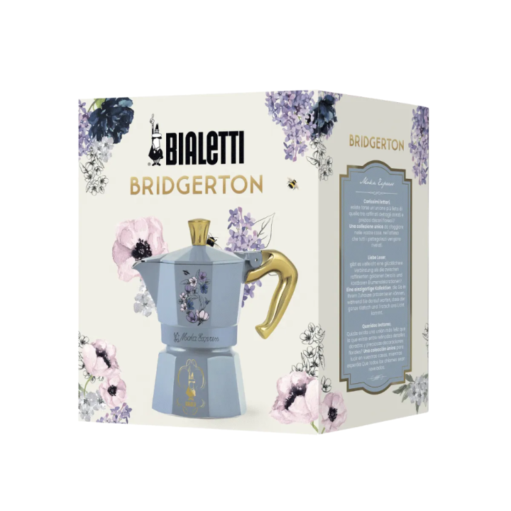 Bialetti Moka Express Bridgerton 3 tazze