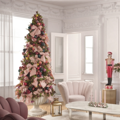 Albero di Natale Pino Luxury New Slim H180 cm con 2000... 2