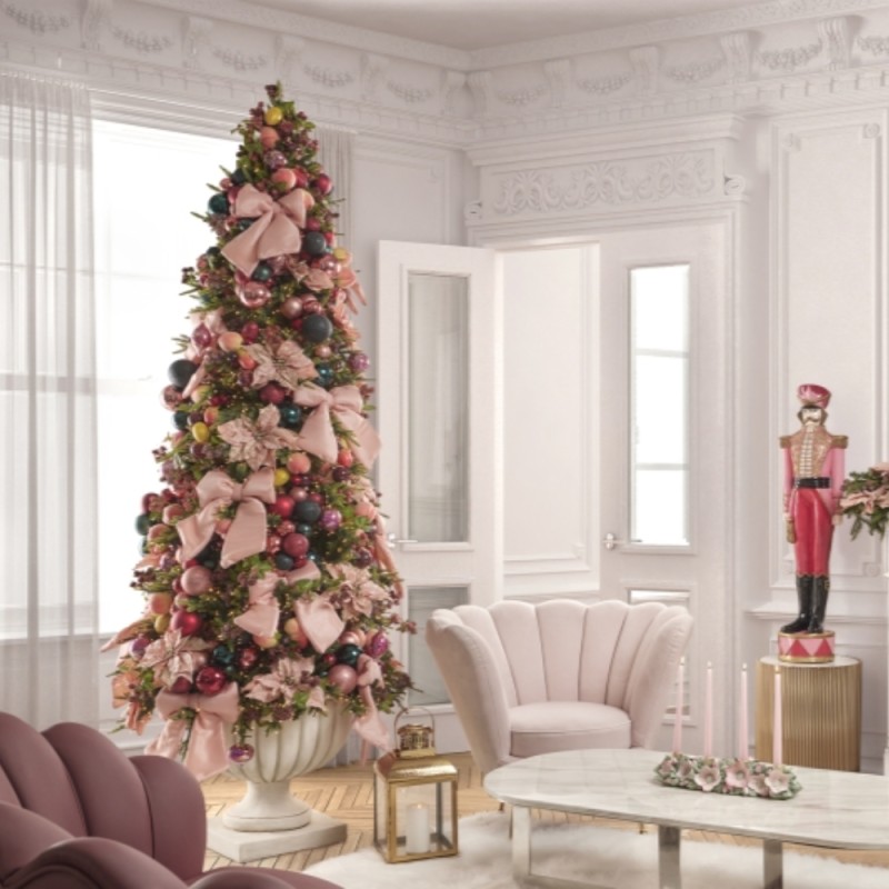 Albero di Natale Pino Luxury New Slim H180 cm...