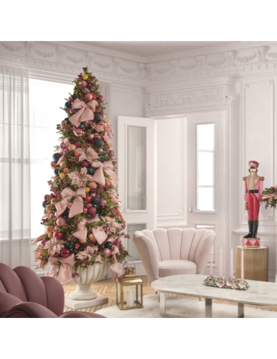 Albero di Natale Pino Luxury New Slim H180 cm...