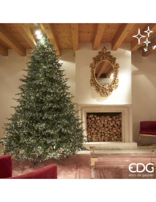 Pino Spark H365 EDG – Albero di Natale 365 cm con 13.000 Mini LED Integrati