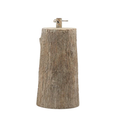 Base per Albero di Natale Tronco d'Albero H 55 cm in...