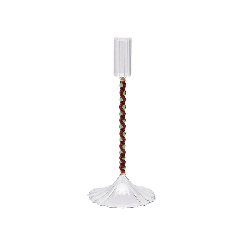 PORTACANDELA PEPPERMINT H25