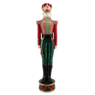 SOLDATINO POLY C/VASSOIO VERDE ROSSO