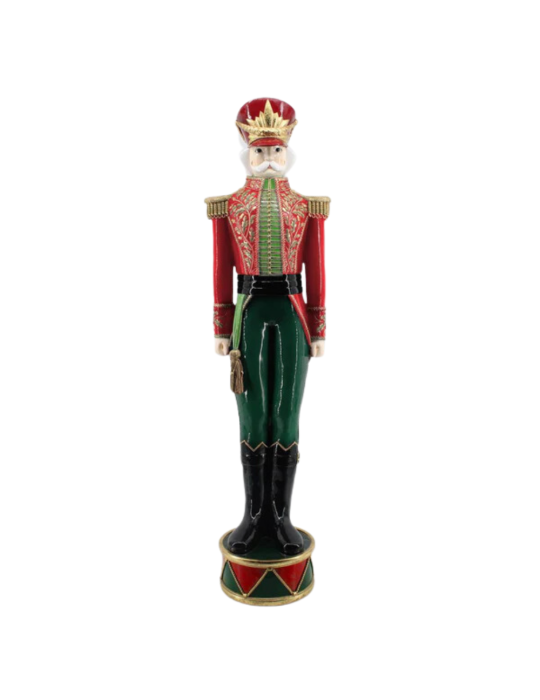 SOLDATINO POLY C/VASSOIO VERDE ROSSO