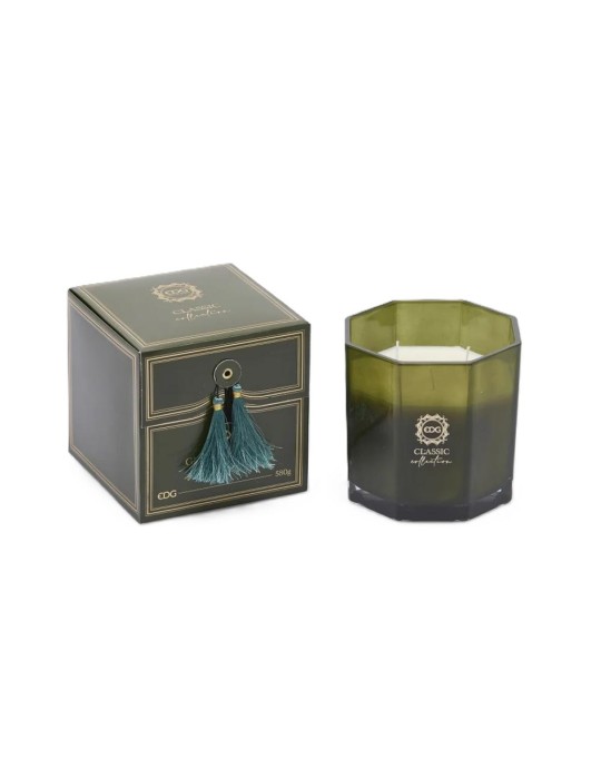 Candela Profumata Classic Green Utopia EDG - H13 cm