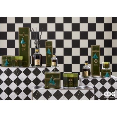 Candela Profumata Classic Green Utopia EDG - H13 cm 2