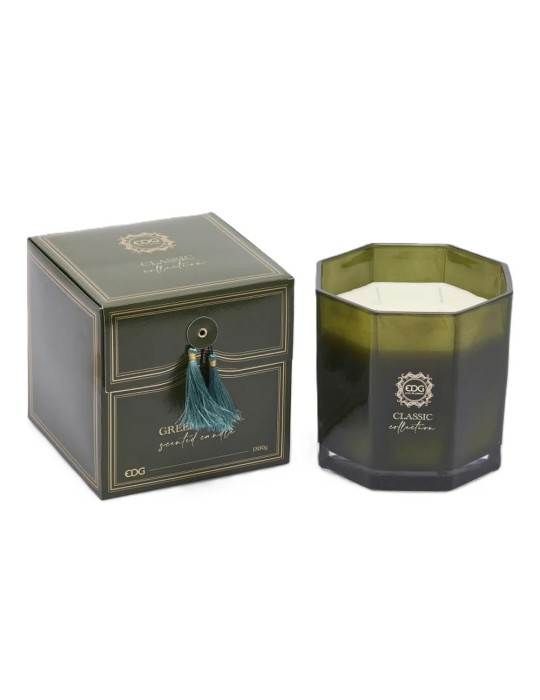 CANDELA CLASSIC CON PROFUMO GREEN UTOPIA