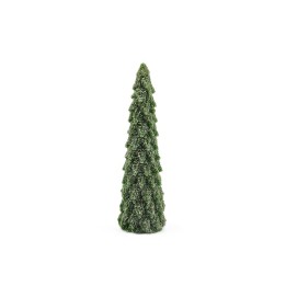 EDG Candela a forma di pino verde bosco alta 26 cm
