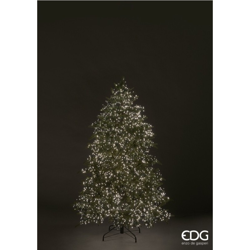 Albero di Natale Pino Spark H 240 cm con 7200...