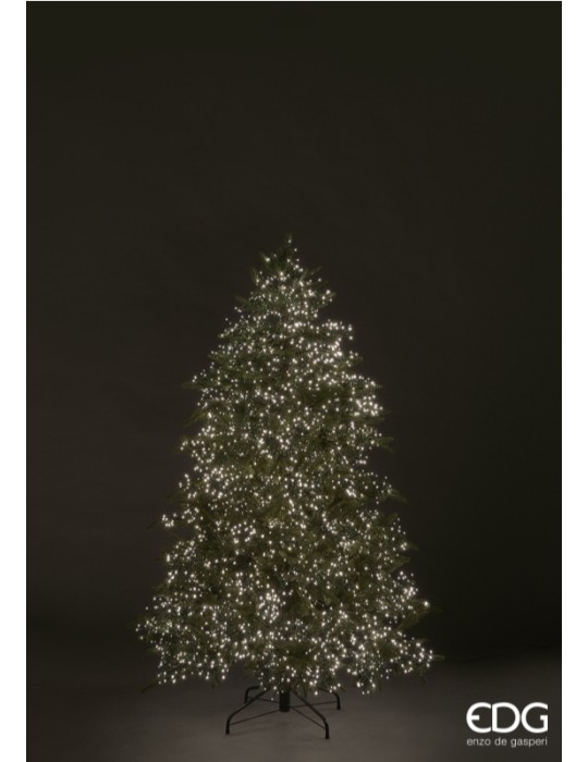 Albero di Natale Pino Spark H 240 cm con 7200...