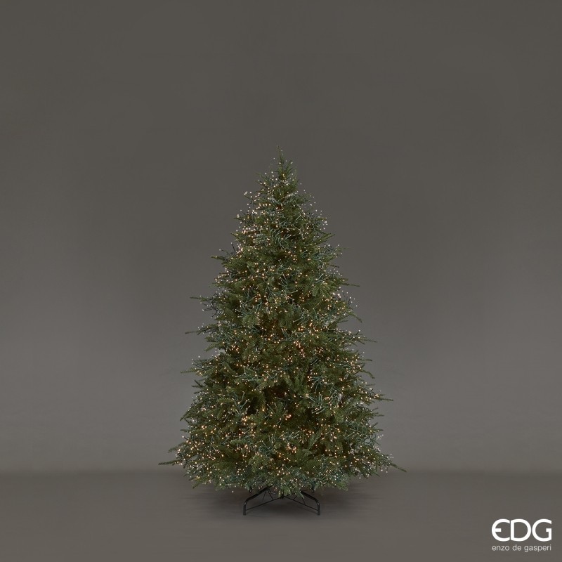Albero di Natale Pino Spark H 240 cm con 7200...