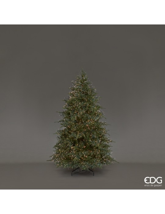 Albero di Natale Pino Spark H 240 cm con 7200...