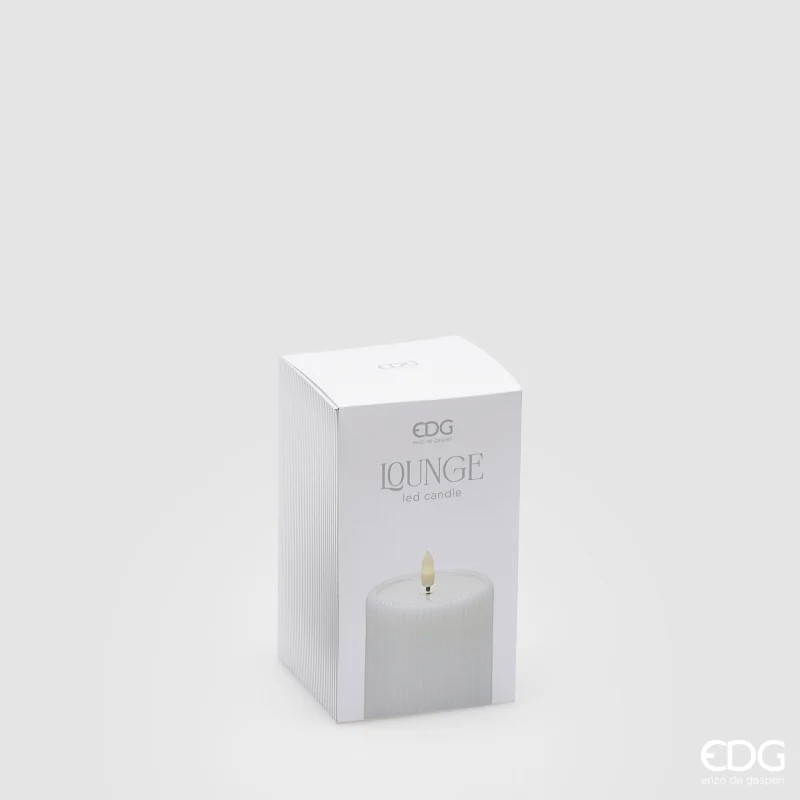 CANDELA LED LOUNGE CILINDRO MINILED BIANCA