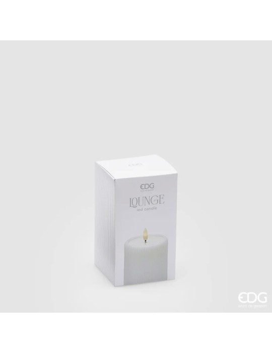 CANDELA LED LOUNGE CILINDRO MINILED BIANCA