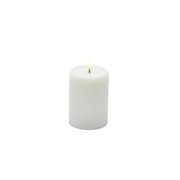 EDG Enzo De Gasperi Candela LED Lounge bianca alta 10 cm