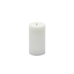 EDG Enzo De Gasperi Candela LED Lounge bianca alta 13 cm