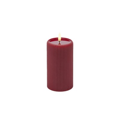 CANDELA LED LOUNGE CILINDRO MINILED ROSSA