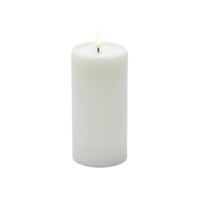 CANDELA LED LOUNGE CILINDRO MINILED BIANCA