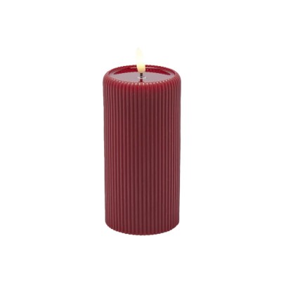 CANDELA LED LOUNGE CILINDRO MINILED ROSSA  2