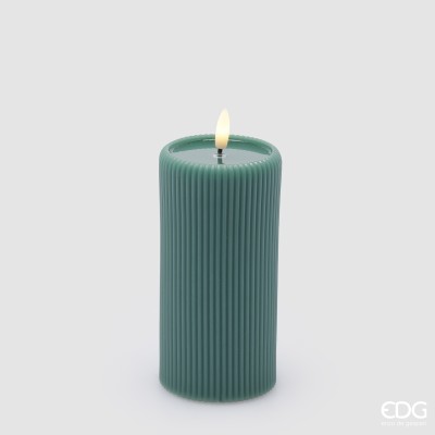 CANDELA LED LOUNGE CILINDRO MINILED VERDE  2