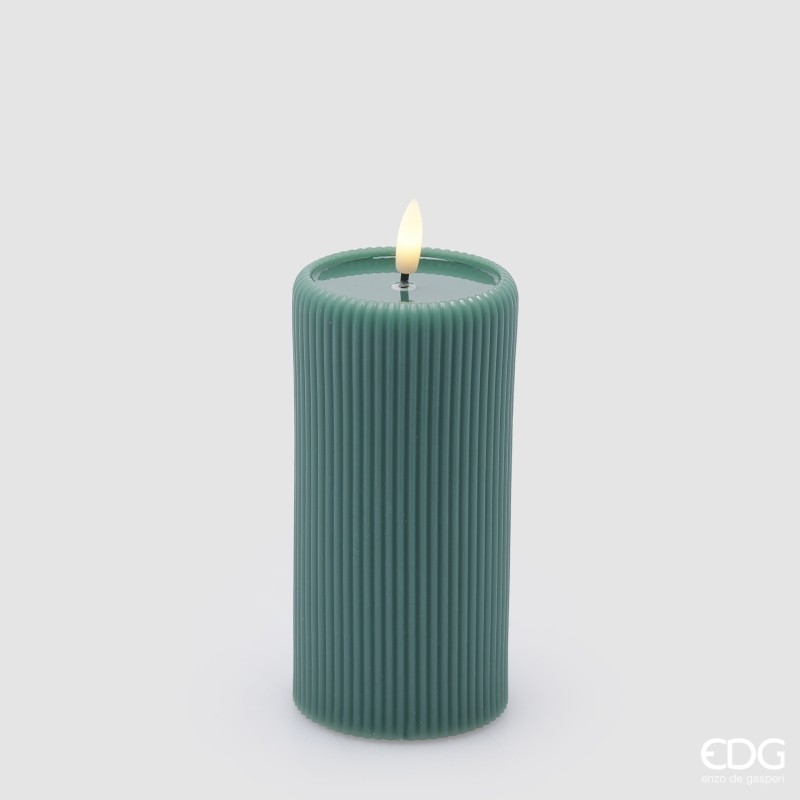 CANDELA LED LOUNGE CILINDRO MINILED VERDE