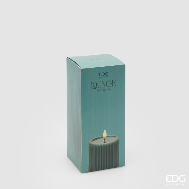 CANDELA LED LOUNGE CILINDRO MINILED VERDE