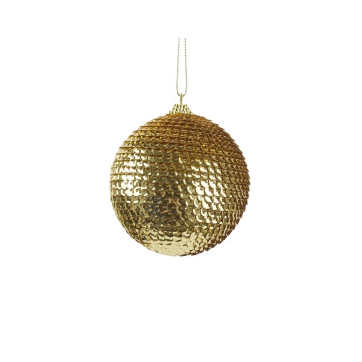 EDG Enzo De Gasperi Pallina di Natale Squame oro Ø 8 cm