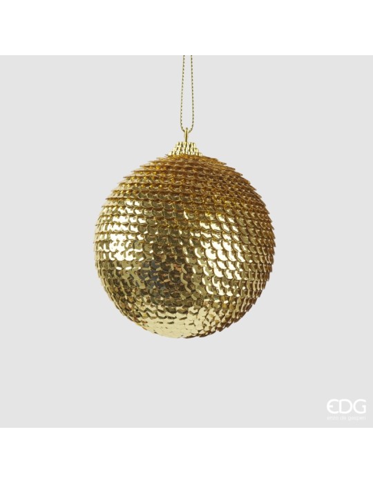 Pallina di Natale Squame Gold – EDG Enzo De...