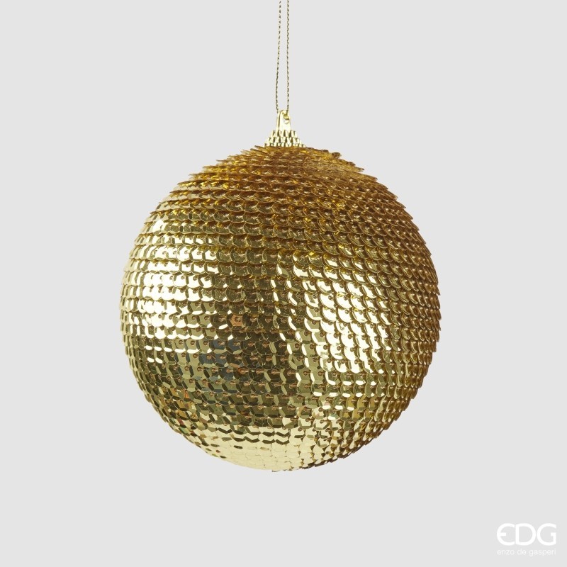 Pallina di Natale Squame Gold – EDG Enzo De...