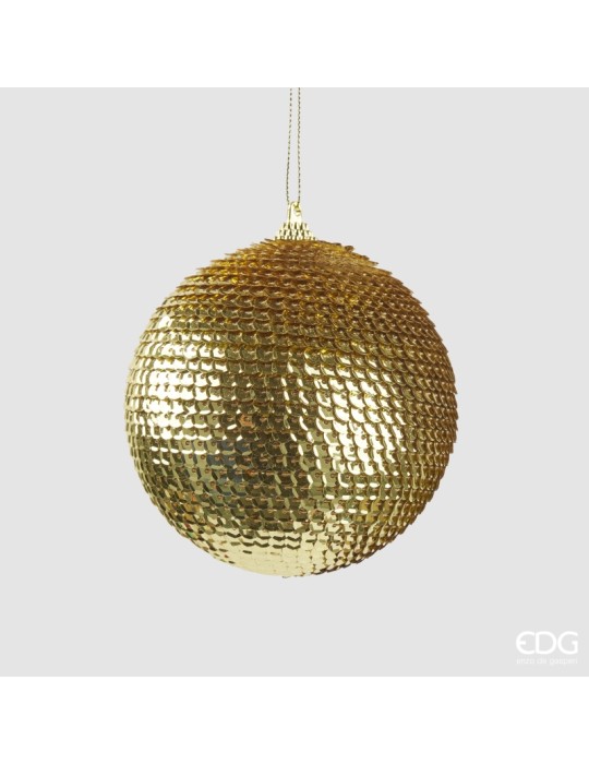 Pallina di Natale Squame Gold – EDG Enzo De...