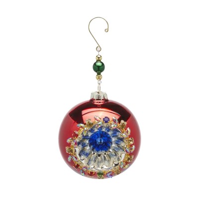 Pallina di Natale Sfera Jewel Red Ø 12 cm EDG Enzo De...
