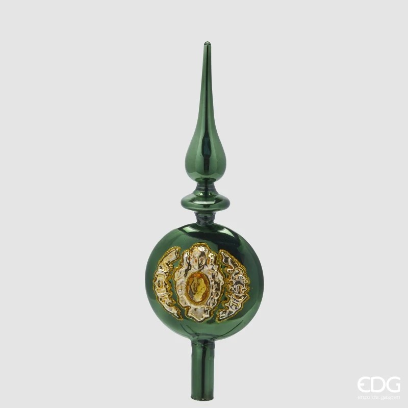 Puntale per Albero Gemme Green H31 cm - EDG...