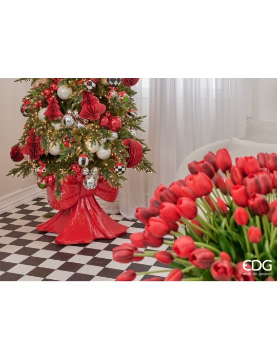 Base per Albero di Natale Scultorea a Fiocco...