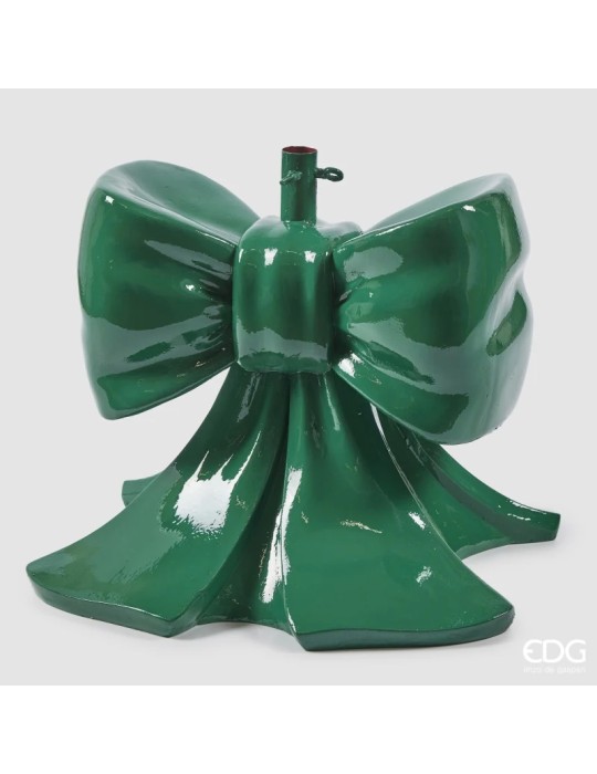 Base per Albero di Natale Scultorea con Fiocco...