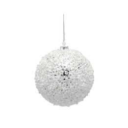 EDG Pallina di Natale Diamond argento Ø 8,5 cm