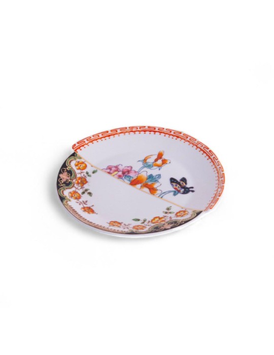 Piatto per il Pane Hybrid Zemrude – Porcellana Bone China di Seletti