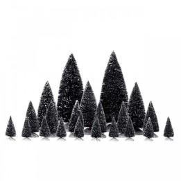 Lemax Assorted Pine Trees 04768 set di 21 pini