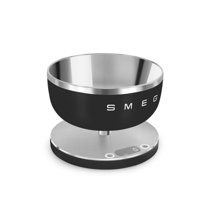 Smeg Bilancia da cucina digitale nera opaca