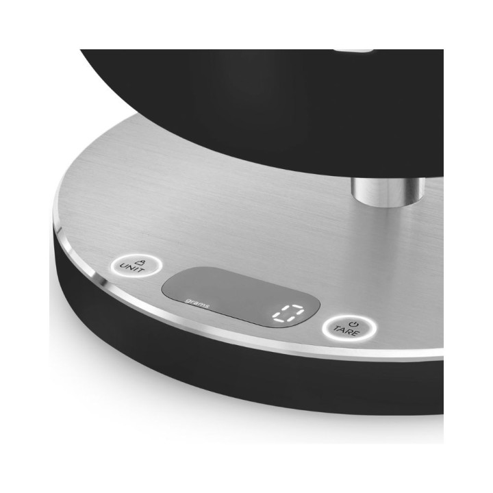 Smeg Bilancia da cucina digitale nera opaca