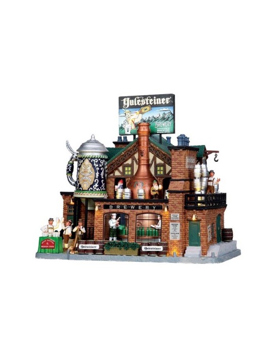 Lemax Yulesteiner Brewery – Miniatura Natalizia Illuminata