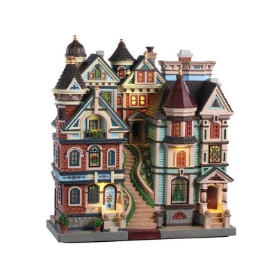 Lemax Houses on a Hill - Scenografia Innevata per...