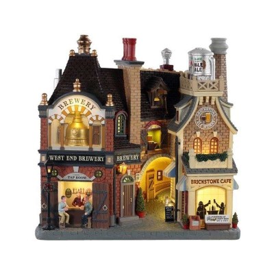 Lemax Beersmith Row - Edificio Illuminato da Collezione -...