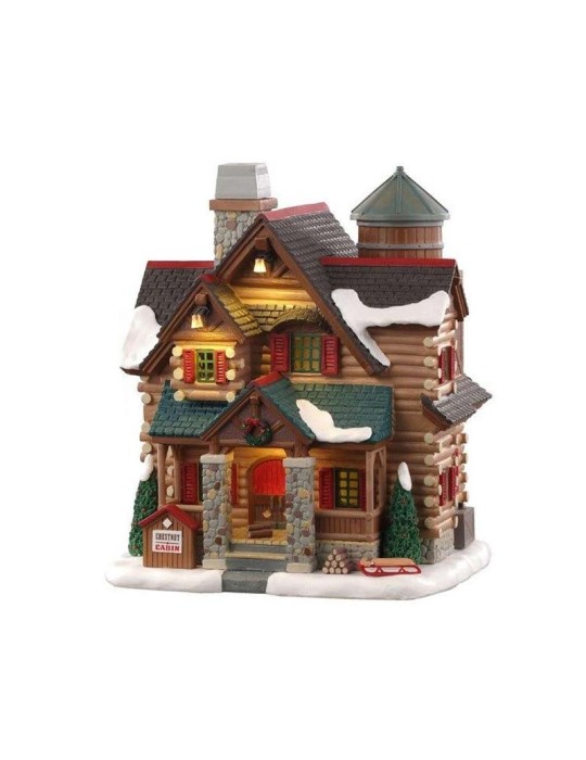 Lemax miniatura per villaggio di Natale Chestnut C
