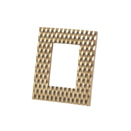 EDG Portafoto Intreccio rettangolare oro 24 cm