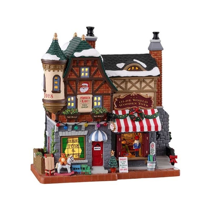 Lemax Santa's List Toy Shop 15798