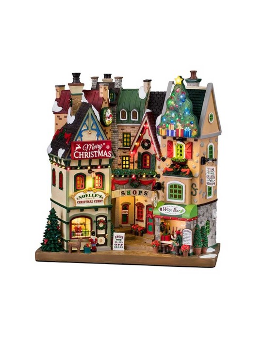 Tis The Season Shops LEMAX – Edificio Illuminato Collezione General