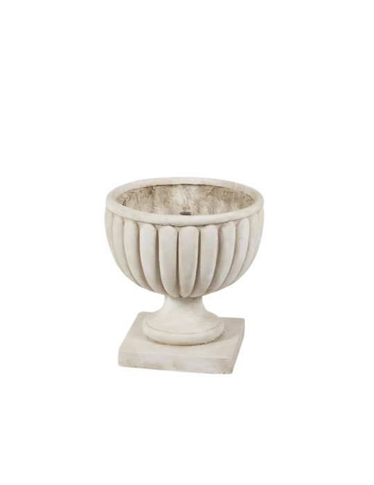 Base Coppa per Albero di Natale in Resina Effetto Cemento – EDG